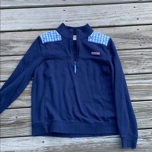 Vineyard vines half zip up